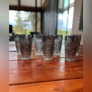 7 Anchor Hawking Wexford in Smoke Iced Tea Glasses